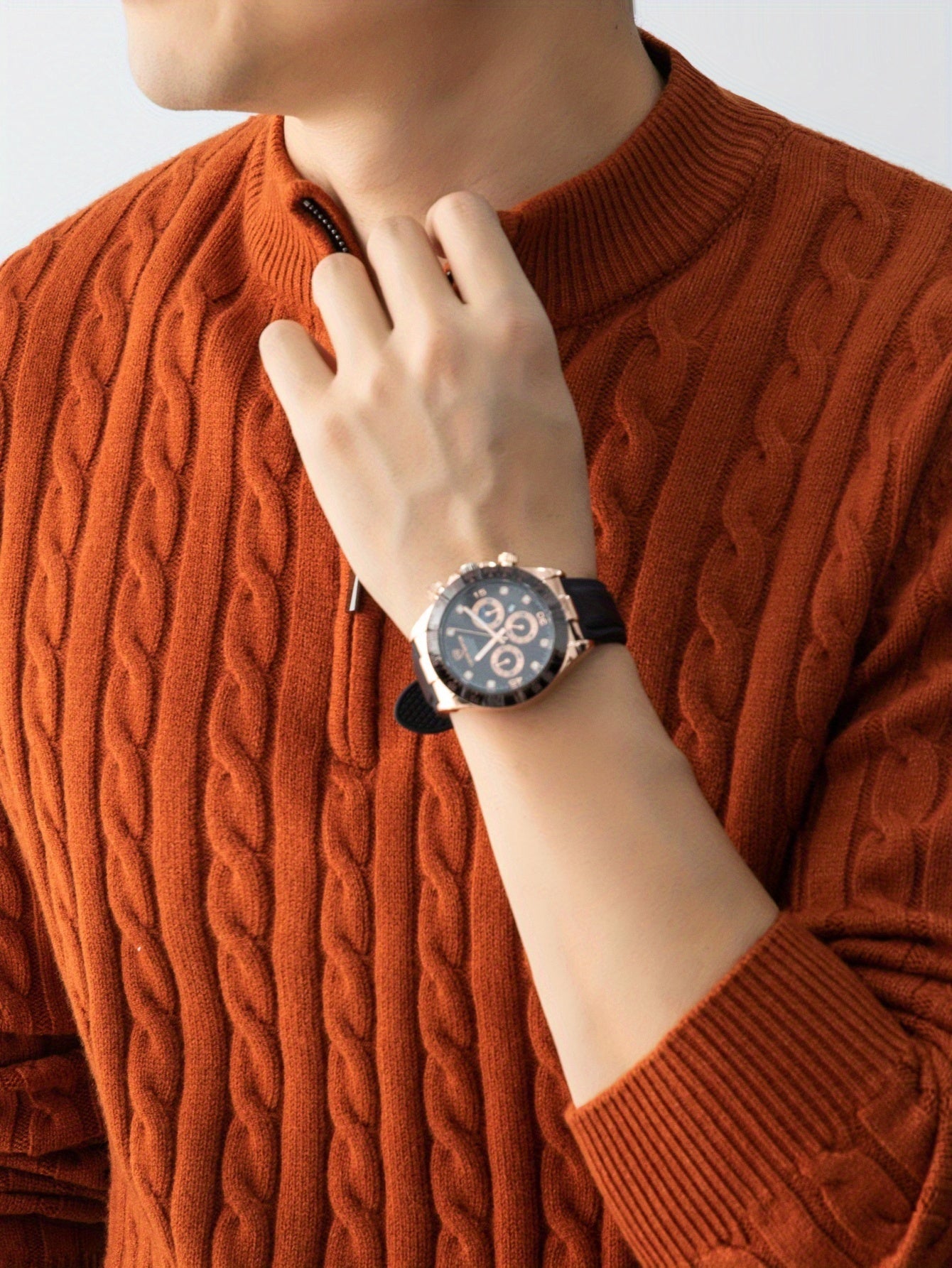 Veyron Knit Half ziper Sweater