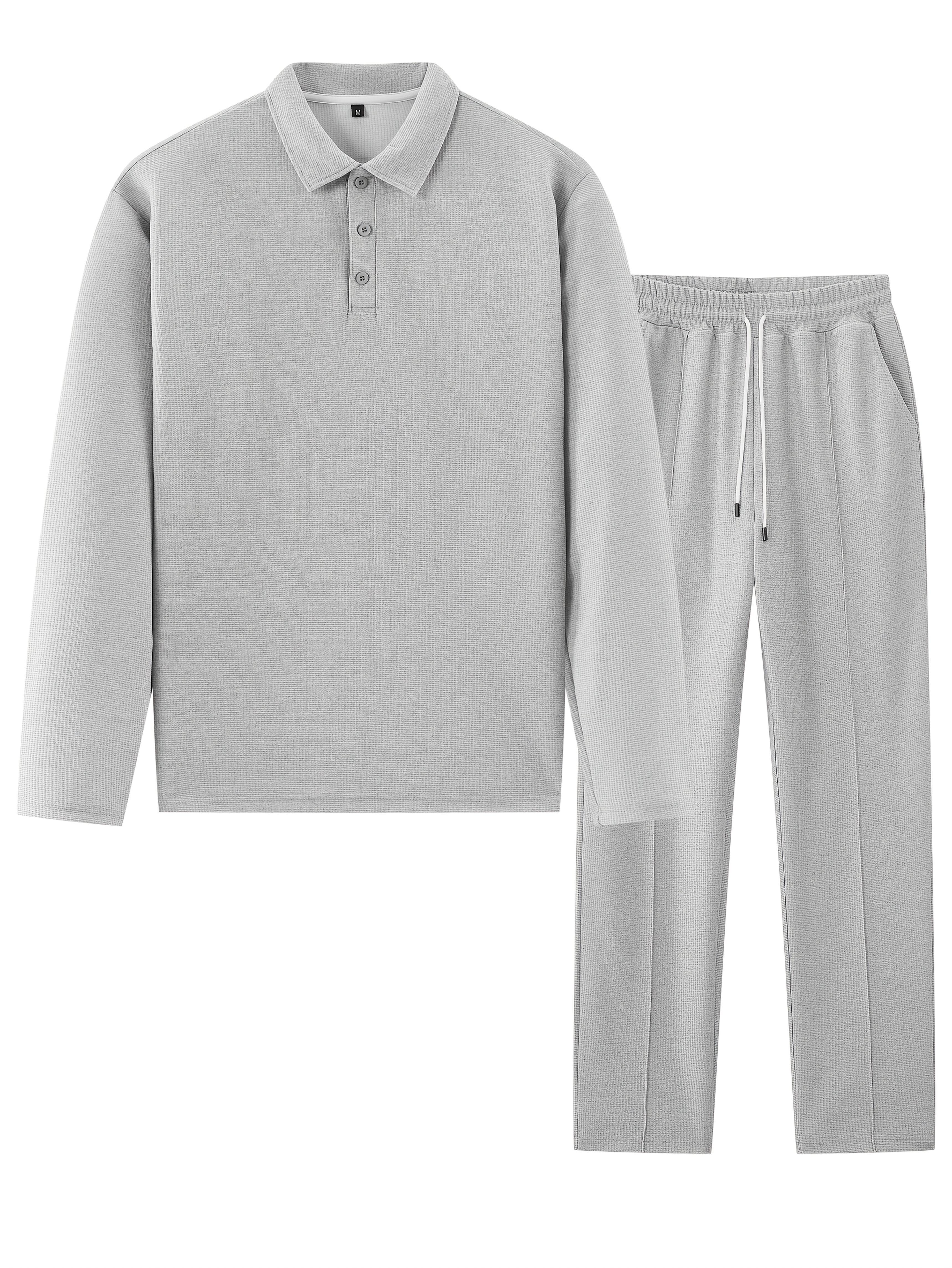 Caliah London Classic - Long Sleeve Shirt & Drawstring Trousers Set