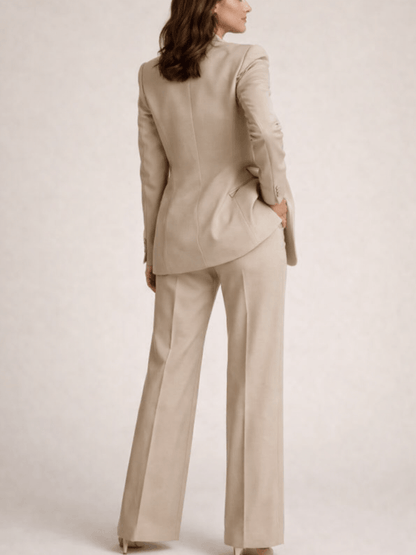VERENA™ Elegant Tailored Set with Flare Pants