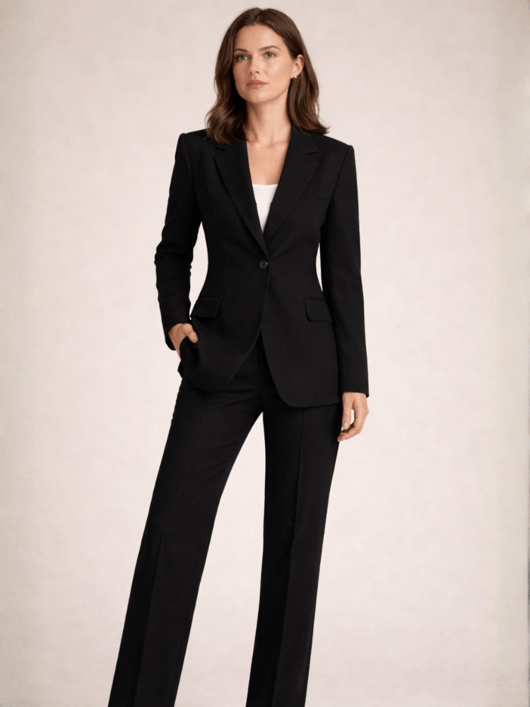 VERENA™ Elegant Tailored Set with Flare Pants