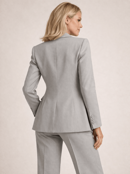 VERENA™ Elegant Tailored Set with Flare Pants