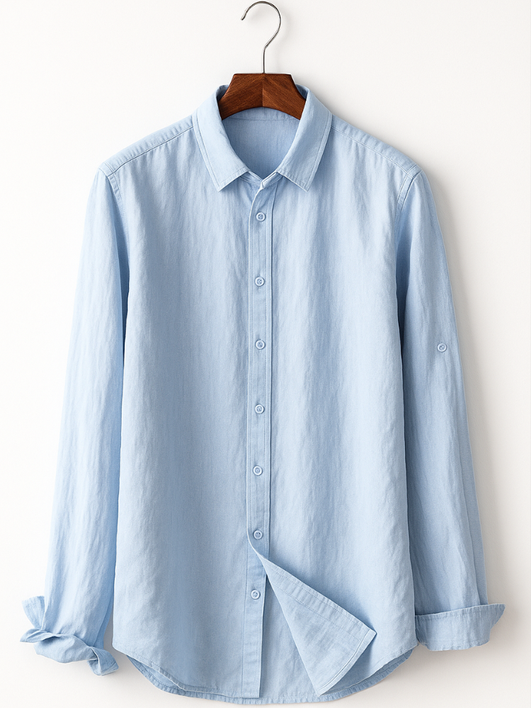 CALIAH - Shirt 100% Pure natural Linen