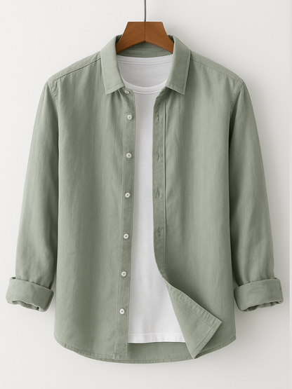 CALIAH - Shirt 100% Pure natural Linen