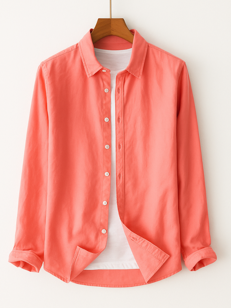 CALIAH - Shirt 100% Pure natural Linen