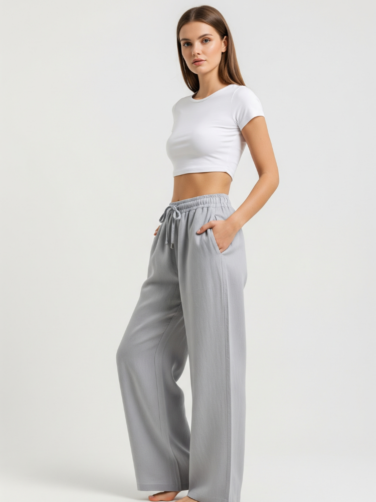 Caliah - Wide Leg Linen Comfort