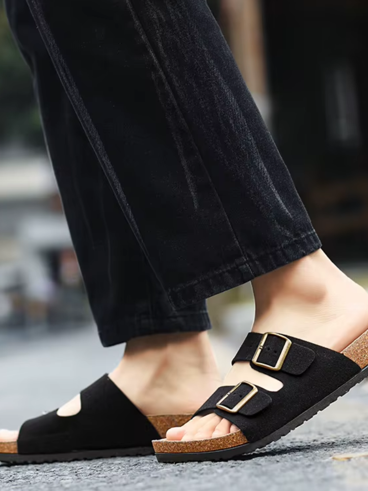 Aviron Leather Sandal