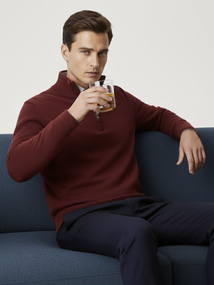 Draven - Half ziper Sweater