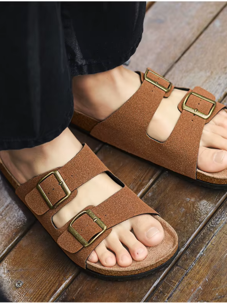 Aviron Leather Sandal