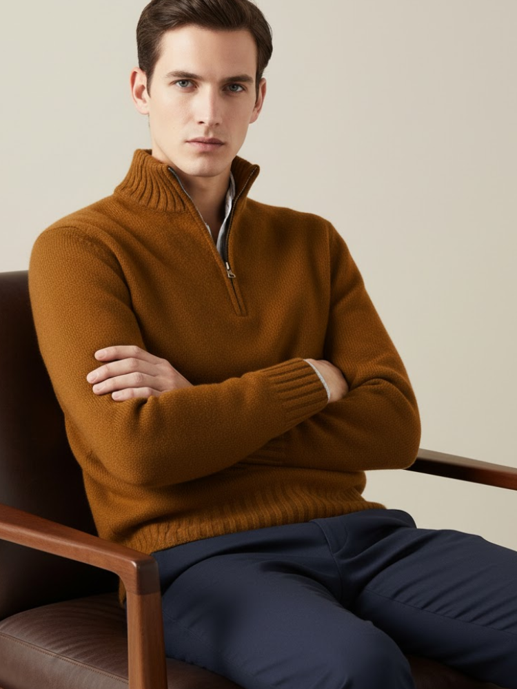 Draven - Half ziper Sweater