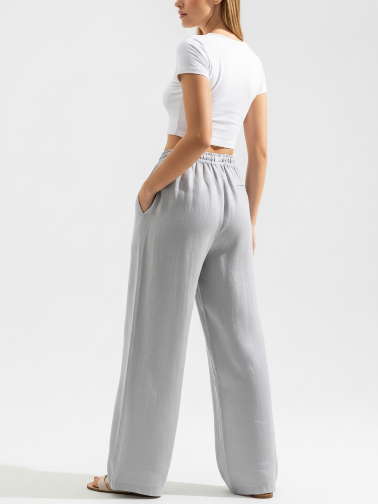 Caliah - Wide Leg Linen Comfort