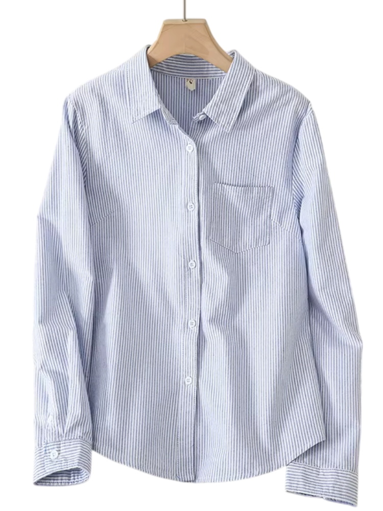 ZaLah - Women's Oxford Striped Shirt