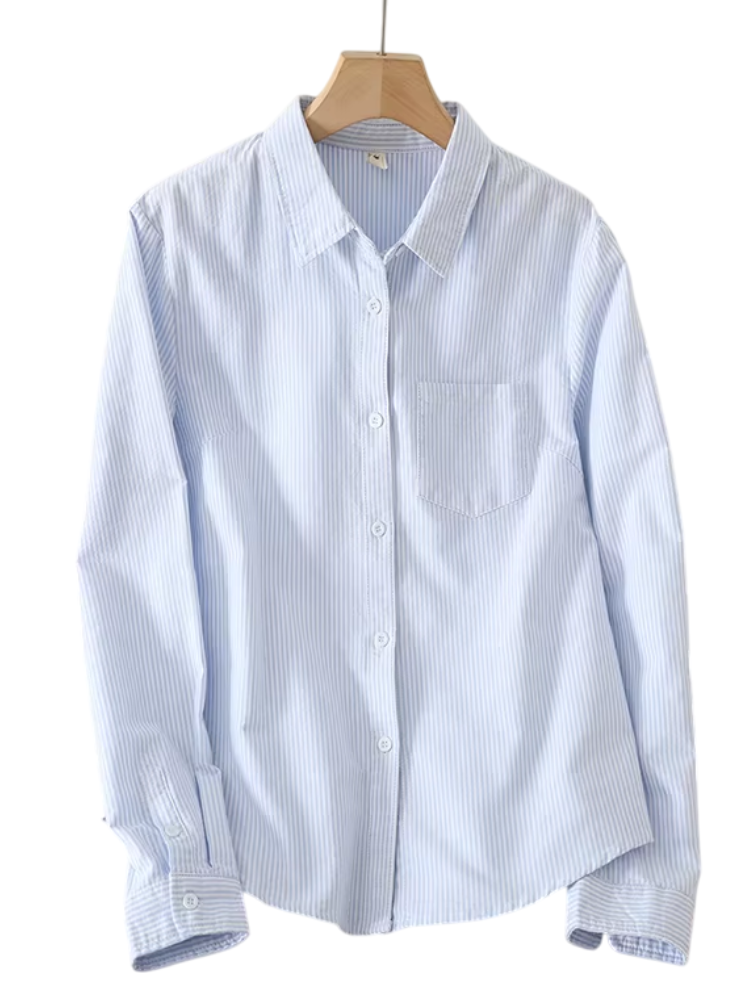 ZaLah - Women's Oxford Striped Shirt