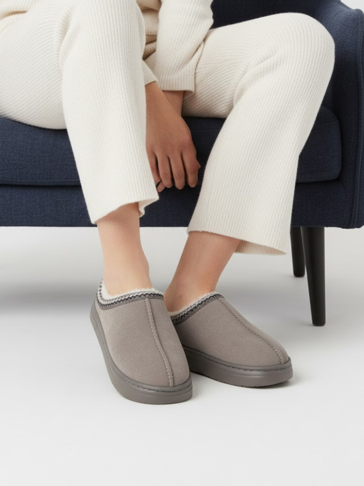 Caliah - Fluffy Faux-Fur Slippers ( GET 2)