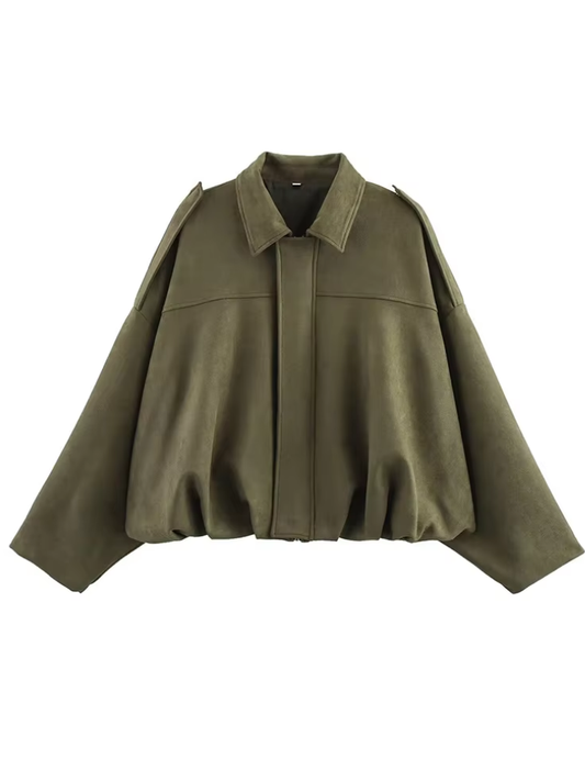 Caliah - Bomber Jacket Suede