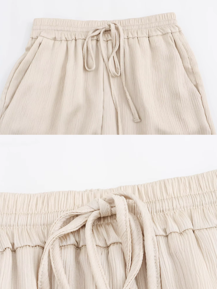 Noire - Black Blazer & Wide Leg Trousers Co-Ord Set
