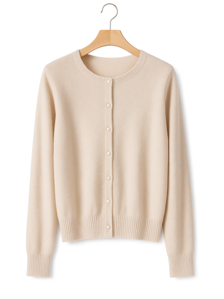 BELLA - Wool cardigans sweaters with knits