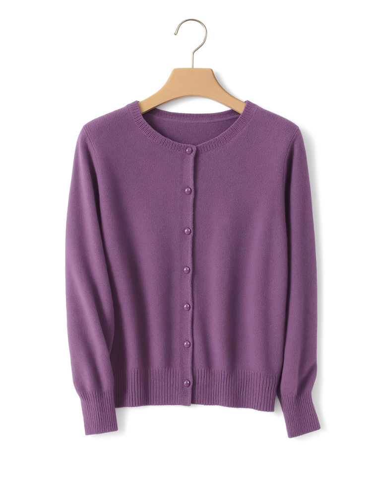BELLA - Wool cardigans sweaters with knits