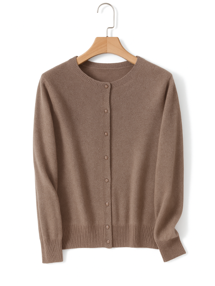 BELLA - Wool cardigans sweaters with knits
