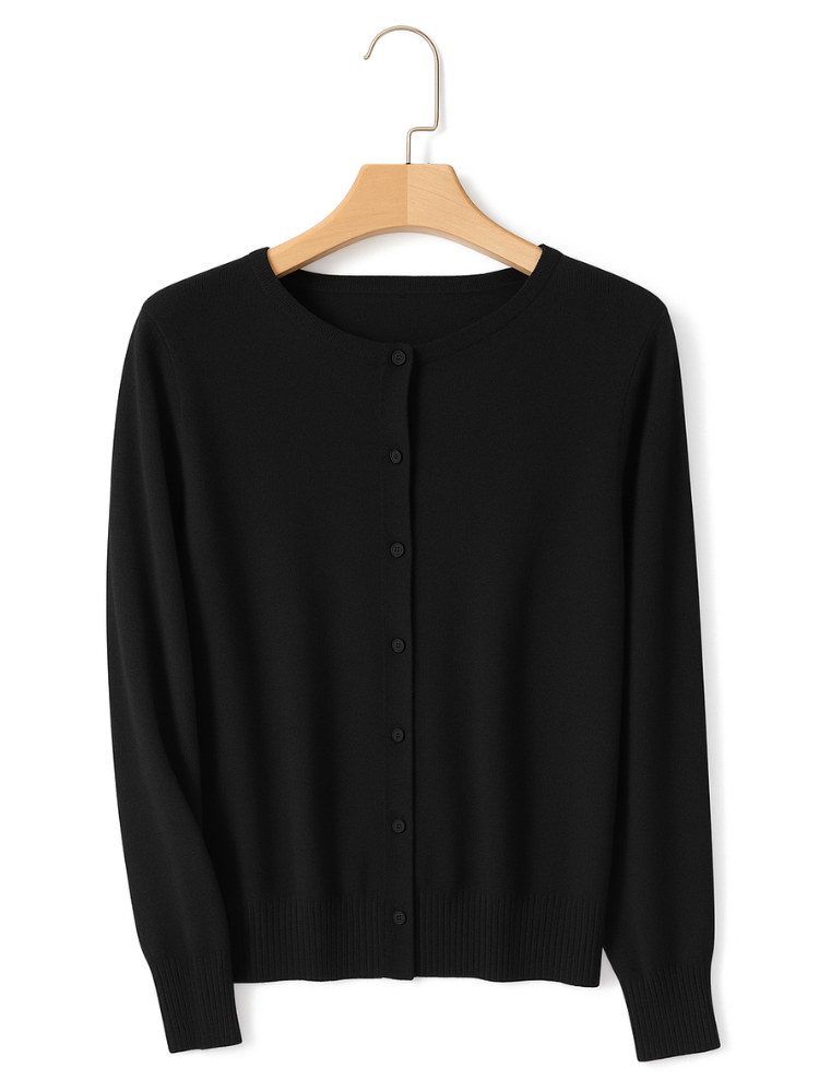 BELLA - Wool cardigans sweaters with knits