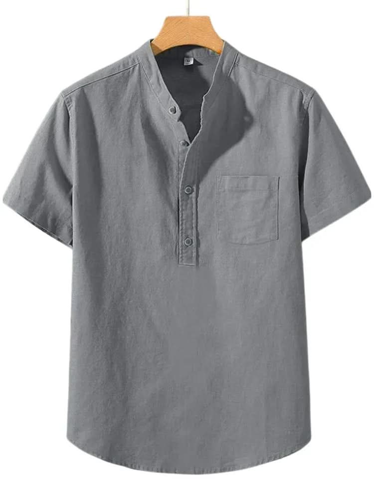 Caliah - Linen Shirt (Shortsleeve)