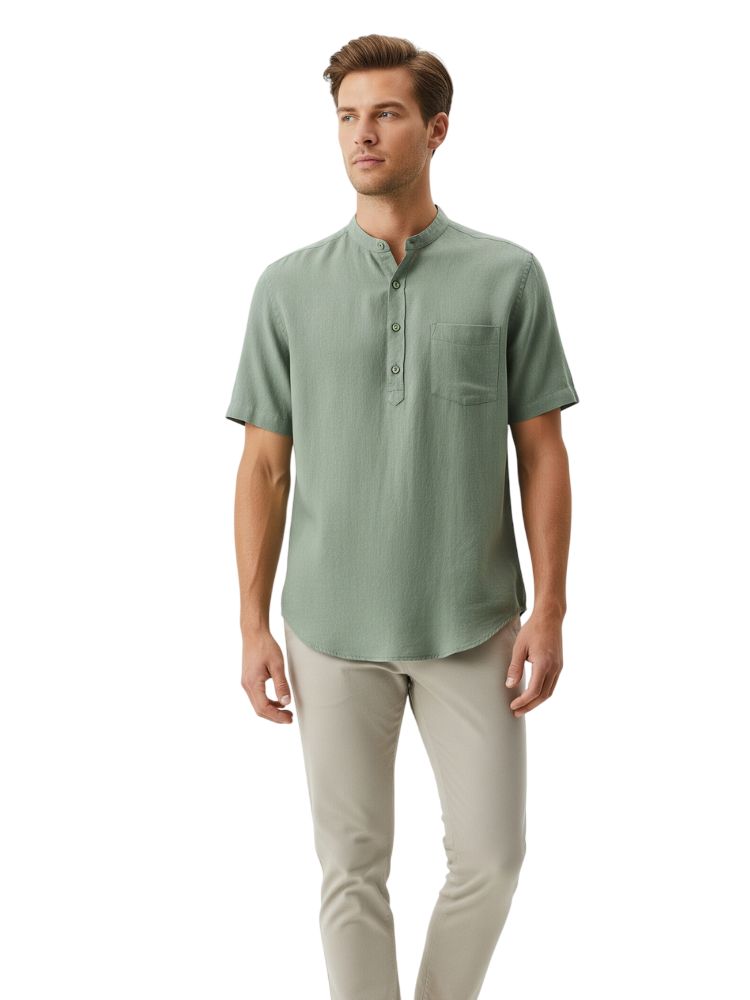 Caliah - Linen Shirt (Shortsleeve)