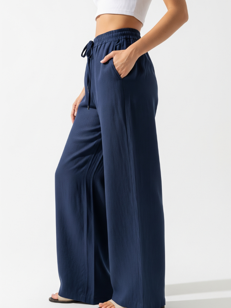 Caliah - Wide Leg Linen Comfort