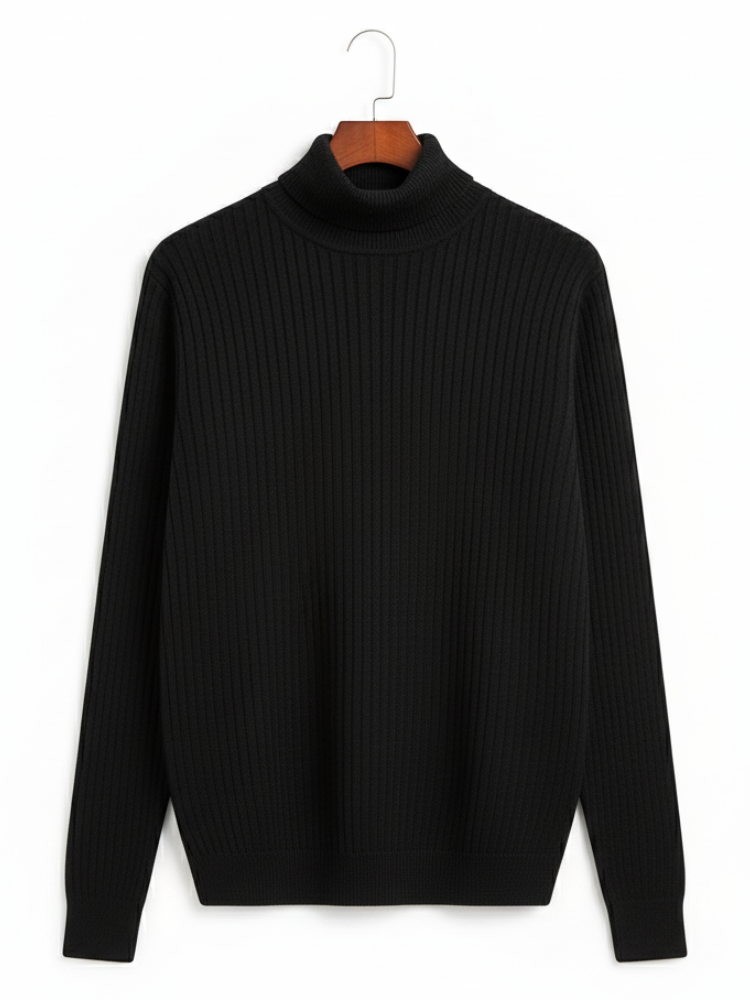 Maven - Knitted Long Sleeve Turtleneck Sweater