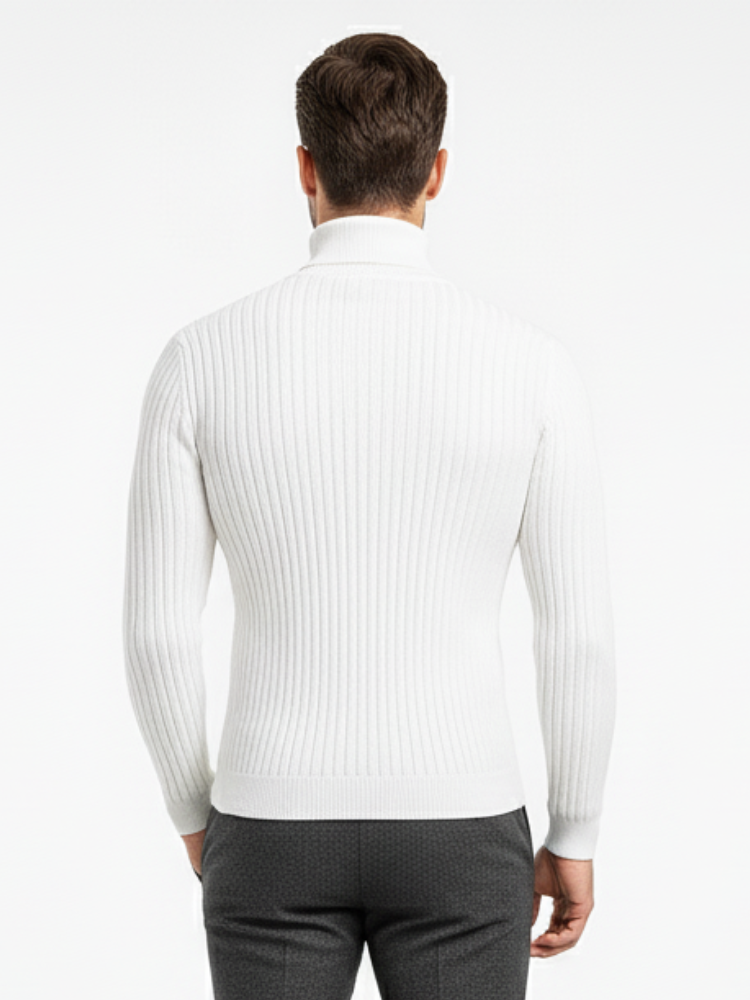 Maven - Knitted Long Sleeve Turtleneck Sweater