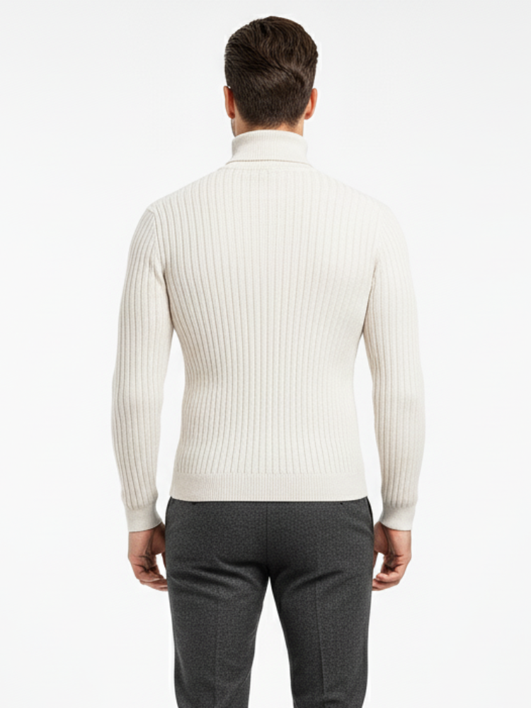 Maven - Knitted Long Sleeve Turtleneck Sweater