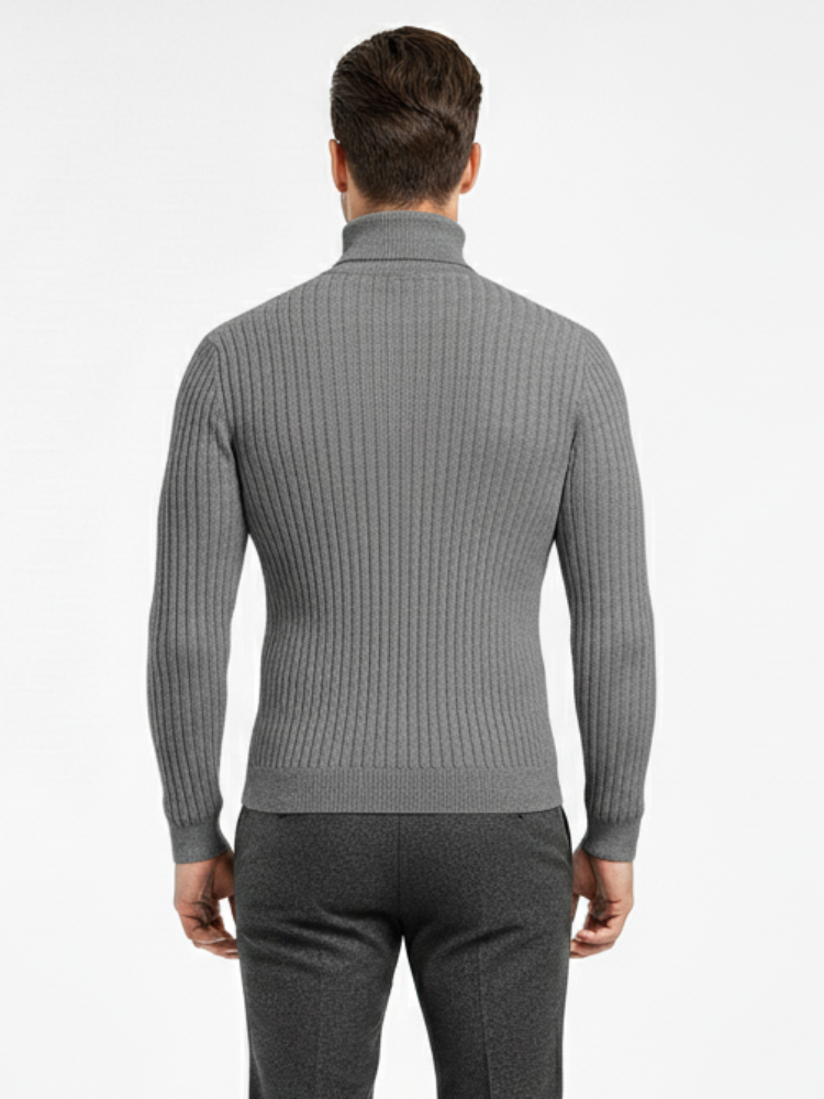 Maven - Knitted Long Sleeve Turtleneck Sweater
