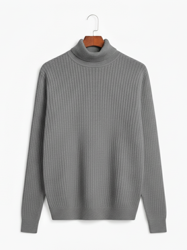 Maven - Knitted Long Sleeve Turtleneck Sweater