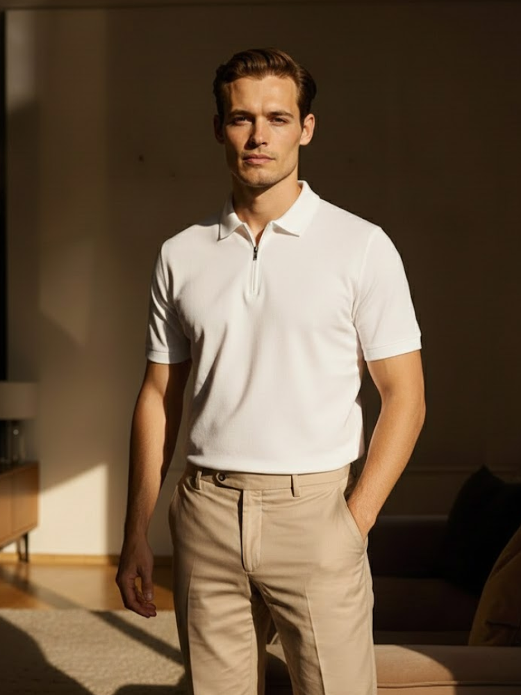 Caliah - Classic Polo zip