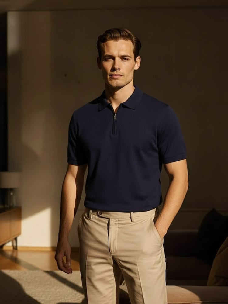 Caliah - Classic Polo zip