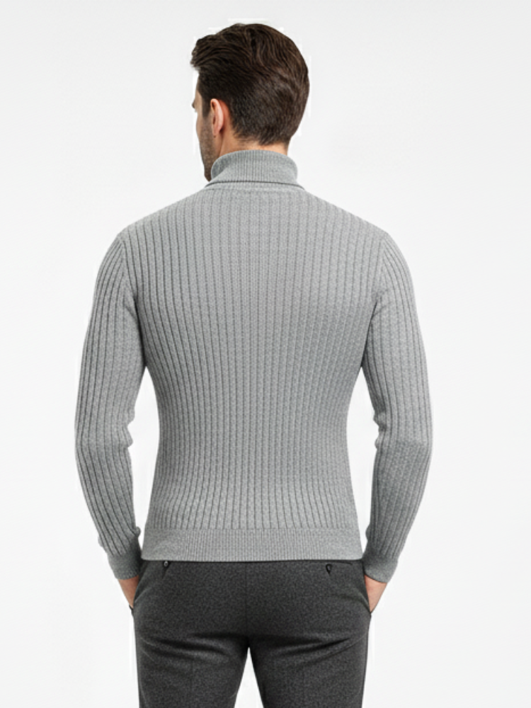 Maven - Knitted Long Sleeve Turtleneck Sweater