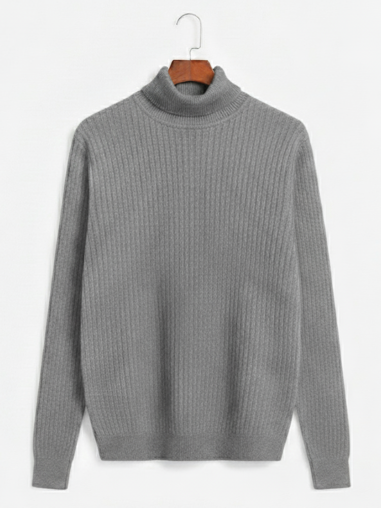 Maven - Knitted Long Sleeve Turtleneck Sweater