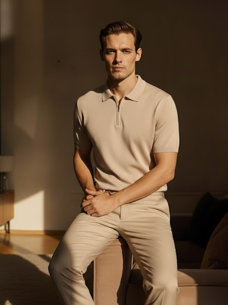 Caliah - Classic Polo zip