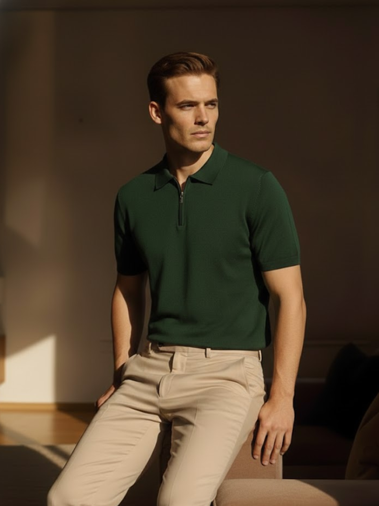 Caliah - Classic Polo zip