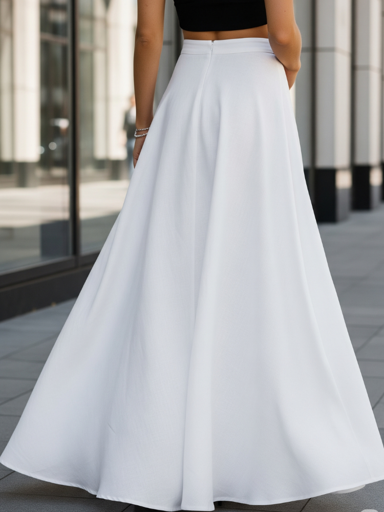 Caliah A-Line Maxi Skirt