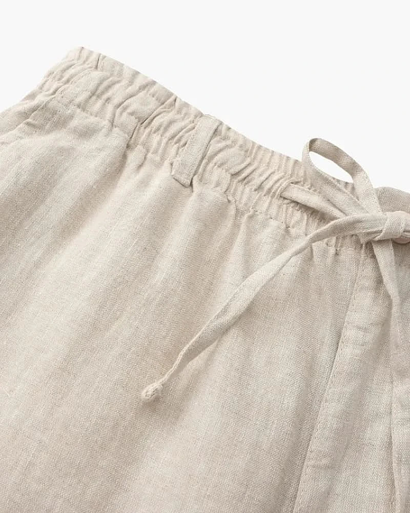 Caliah Premium Linen Shorts