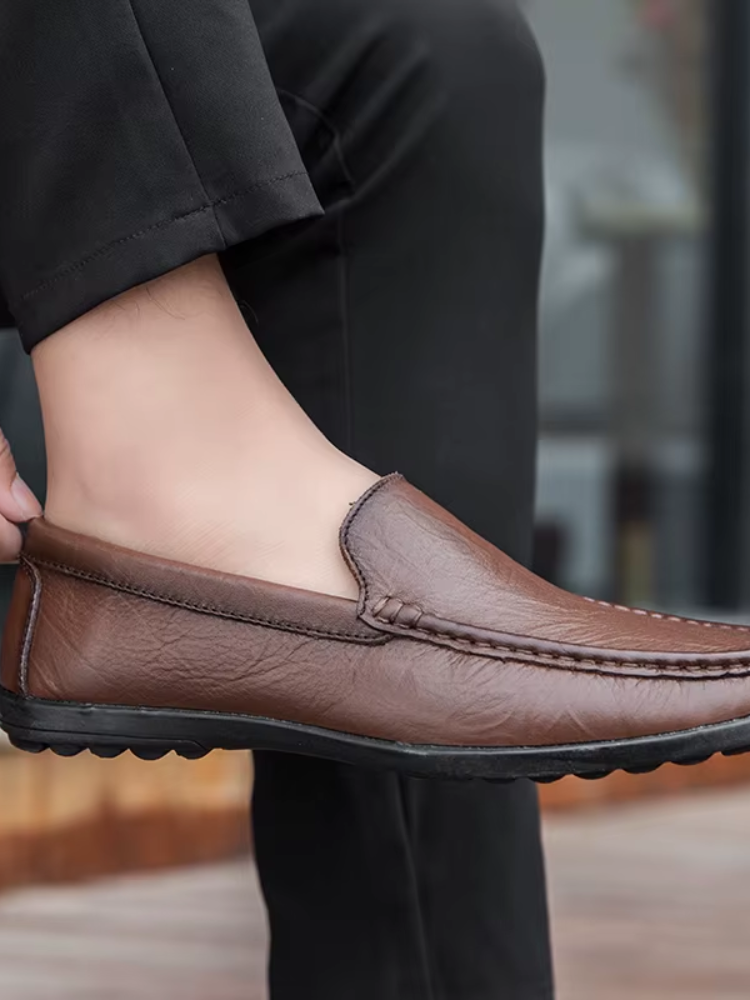 CALIAH MEN'S LEATHER LOAFERS