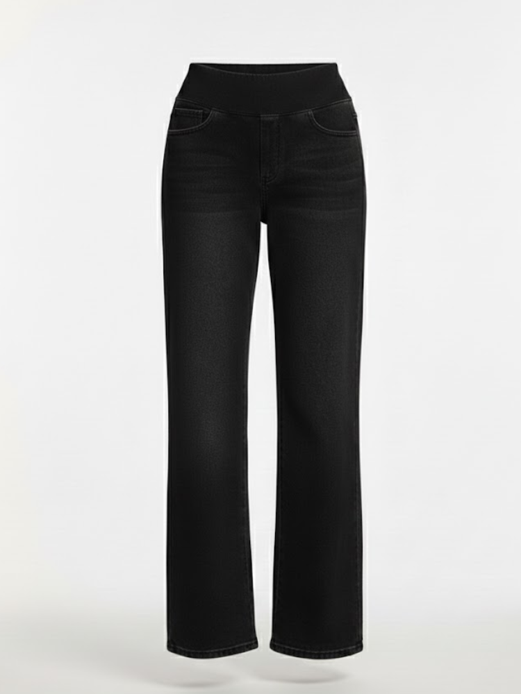Caliah - Women's High Waisted Wide Leg Pants