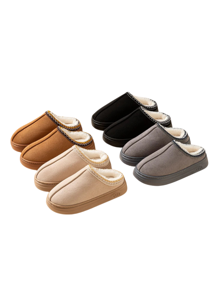 Caliah - Fluffy Faux-Fur Slippers ( GET 2)