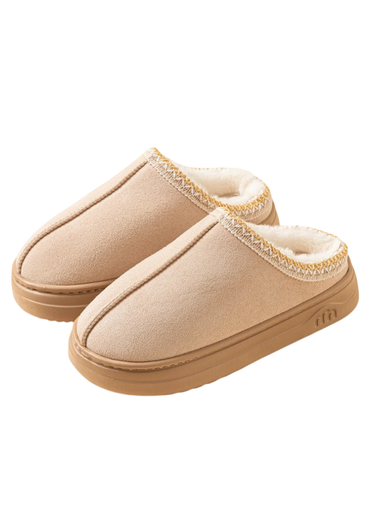 Caliah - Fluffy Faux-Fur Slippers ( GET 2)