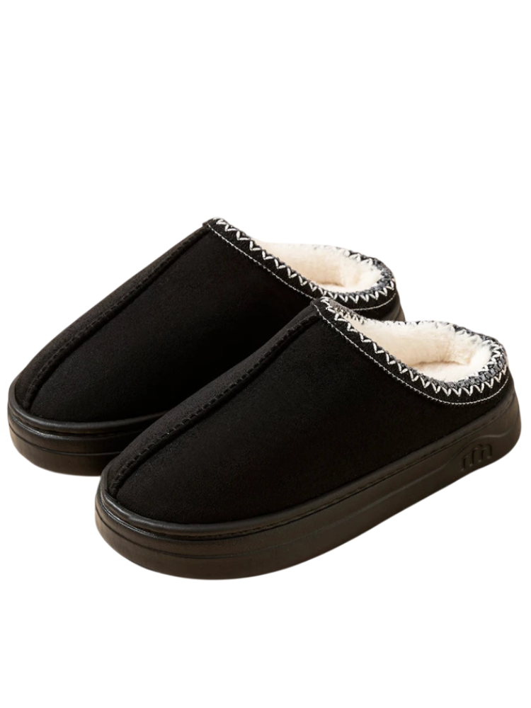 Caliah - Fluffy Faux-Fur Slippers ( GET 2)
