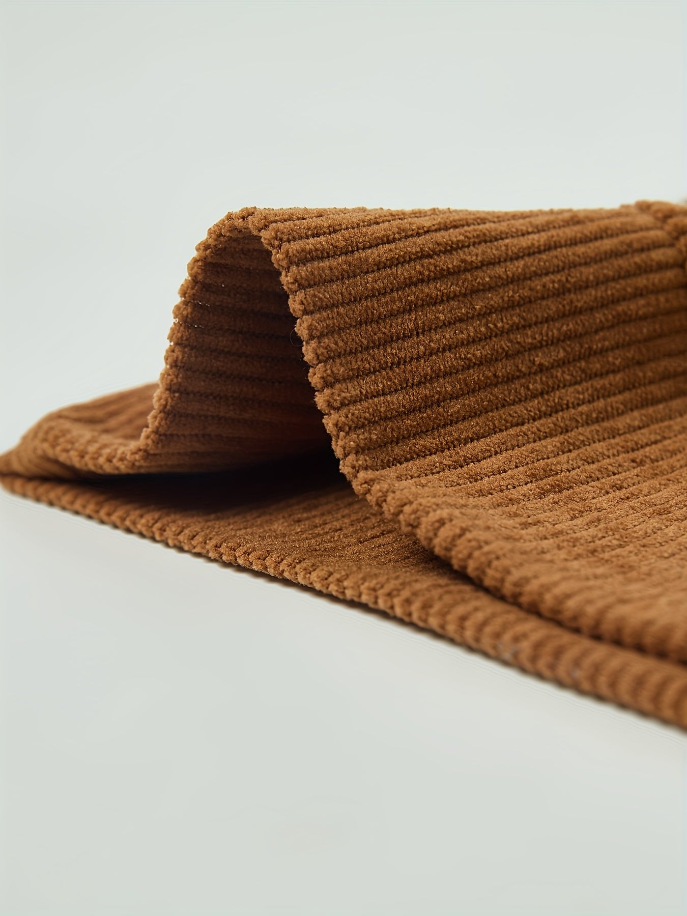 Caliah - Men's Corduroy Trousers & Half-Zip Jumper Set