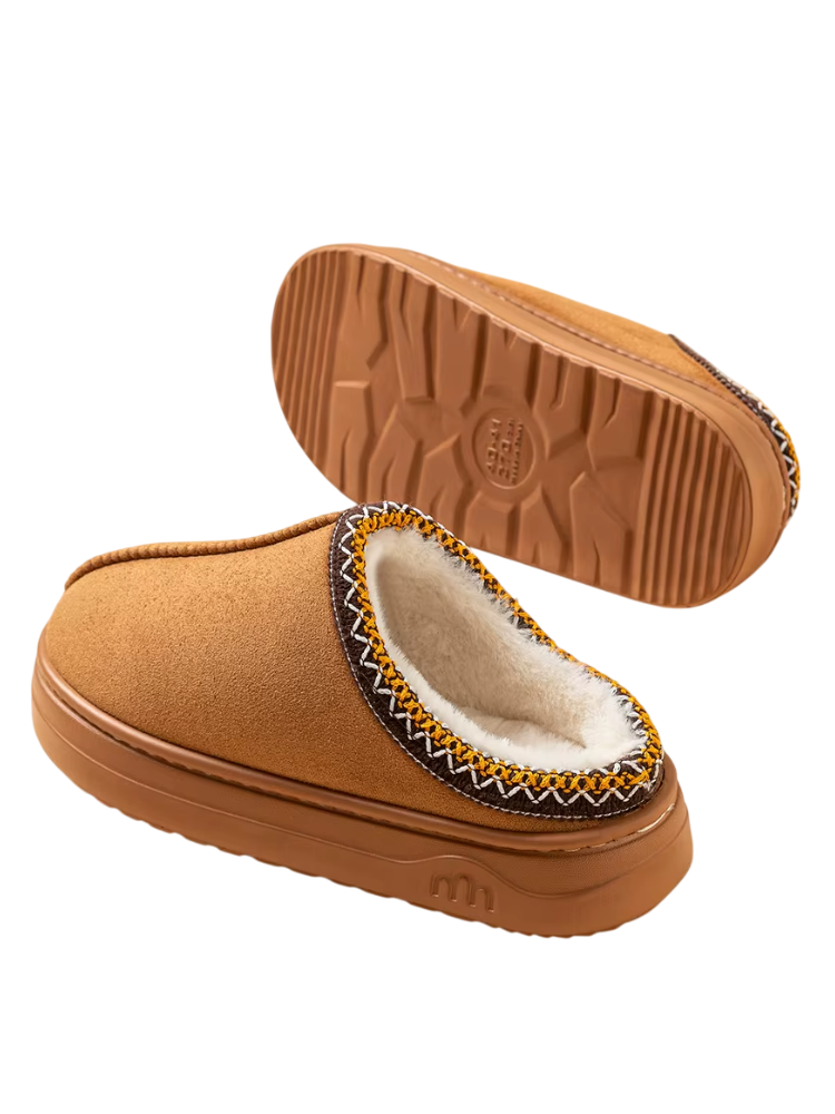 Caliah - Fluffy Faux-Fur Slippers ( GET 2)