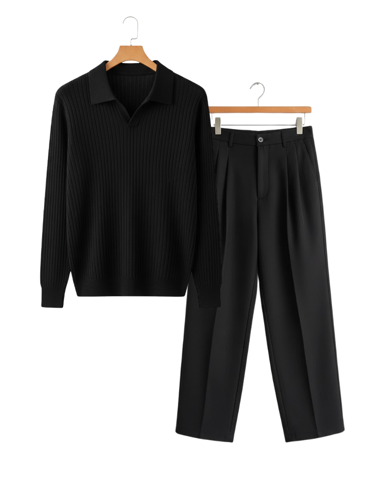 Caliah Ashford – Winter Set Men’s Sweater Knit & Trousers