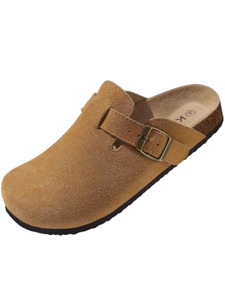 Caliah Sandal - Suede Clogs