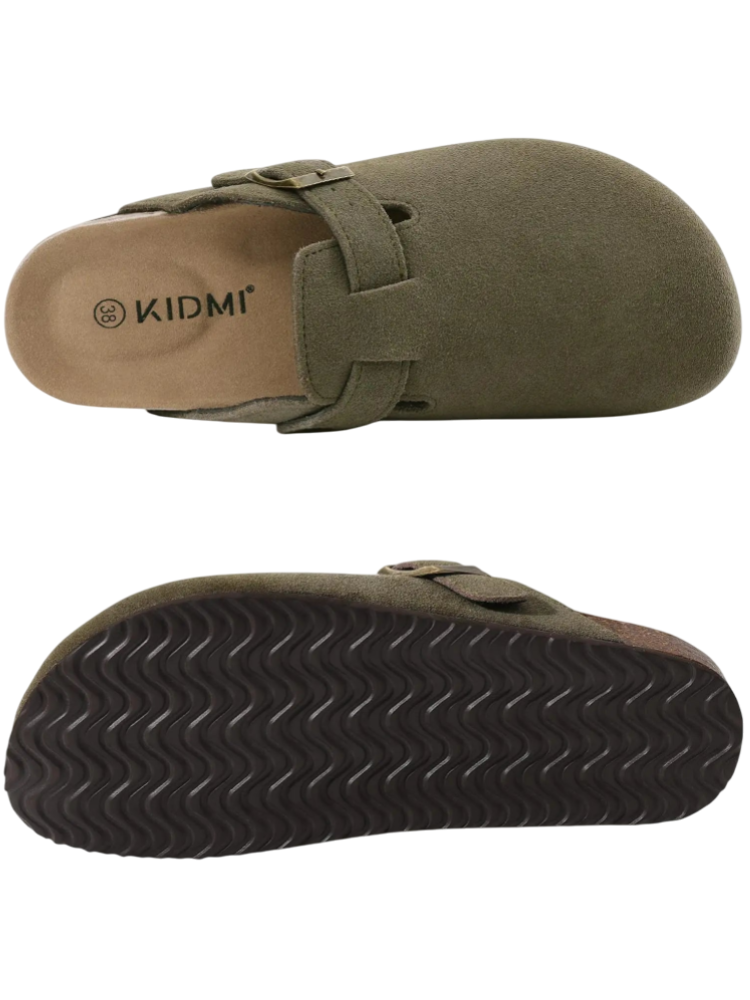 Caliah Sandal - Suede Clogs