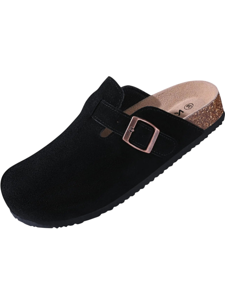 Caliah Sandal - Suede Clogs